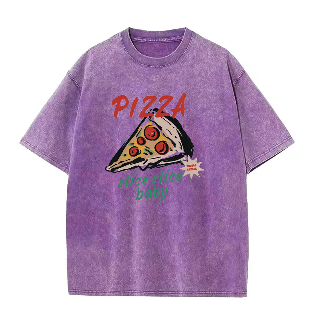 ピザスライス スライス ベビー ユニセックス Tシャツ