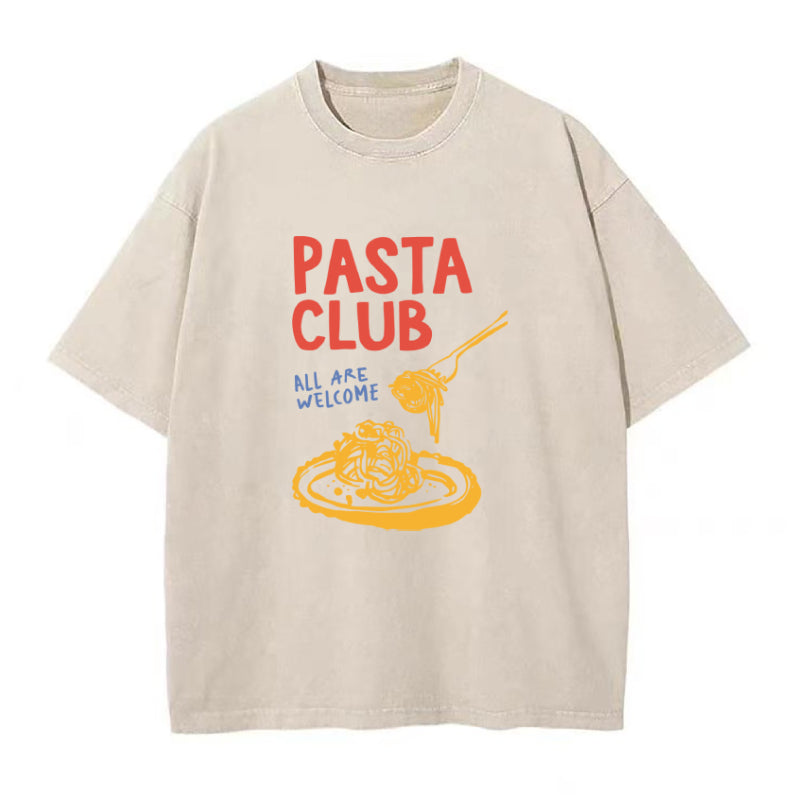 パスタクラブ ユニセックスTシャツ