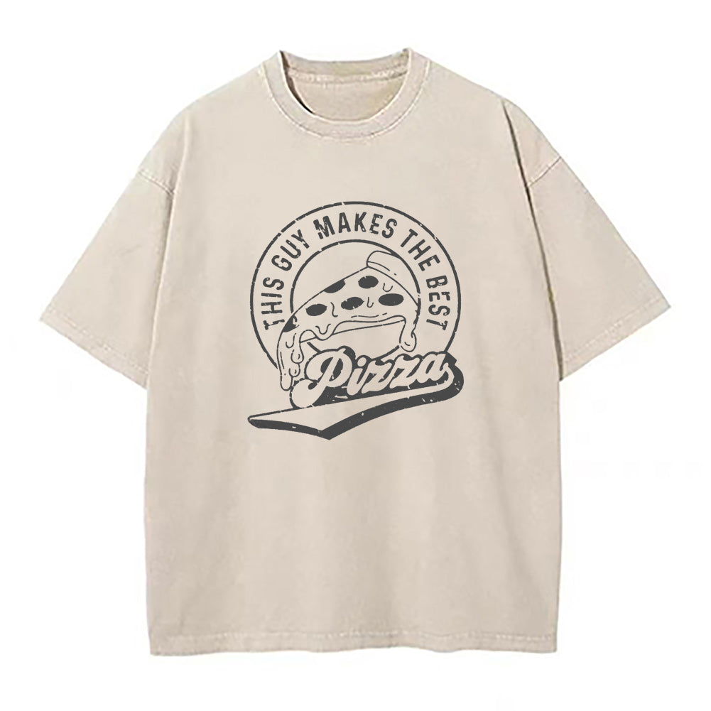この男は最高のピザを作る ユニセックスTシャツ