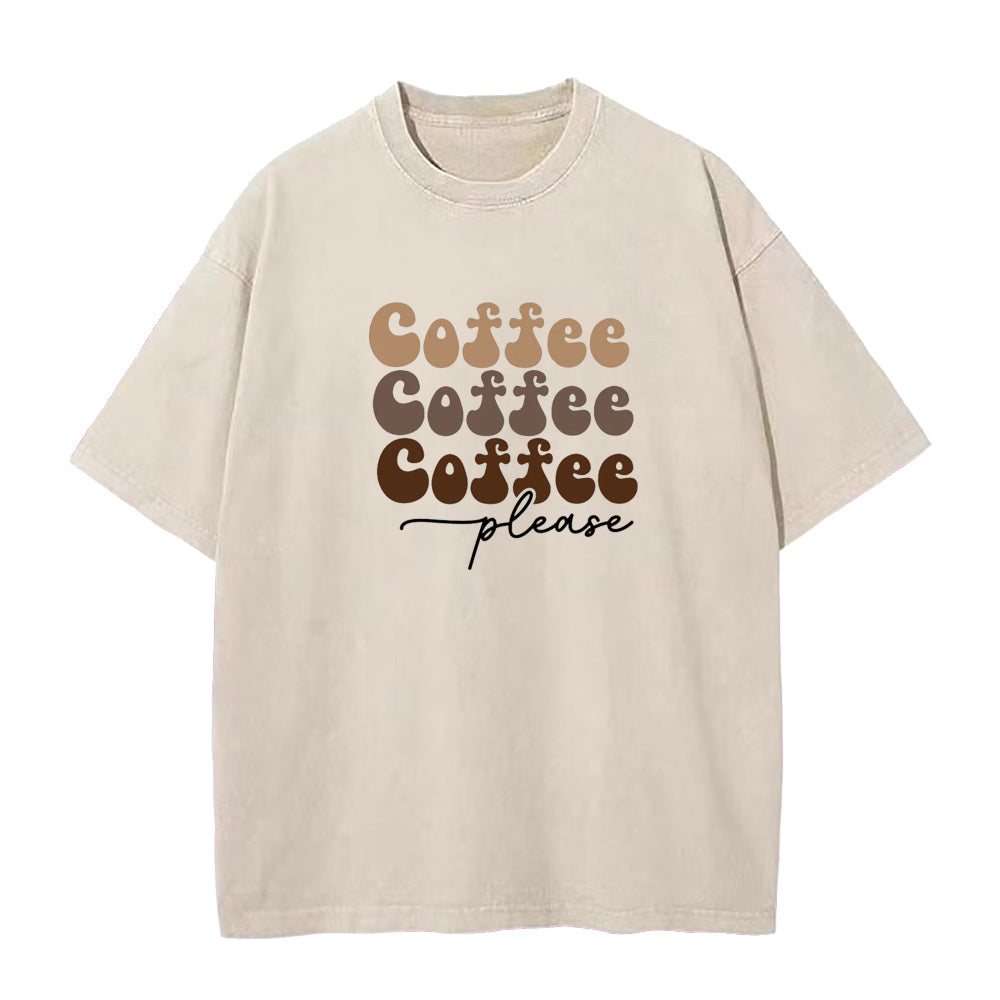 コーヒーをください ユニセックスTシャツ