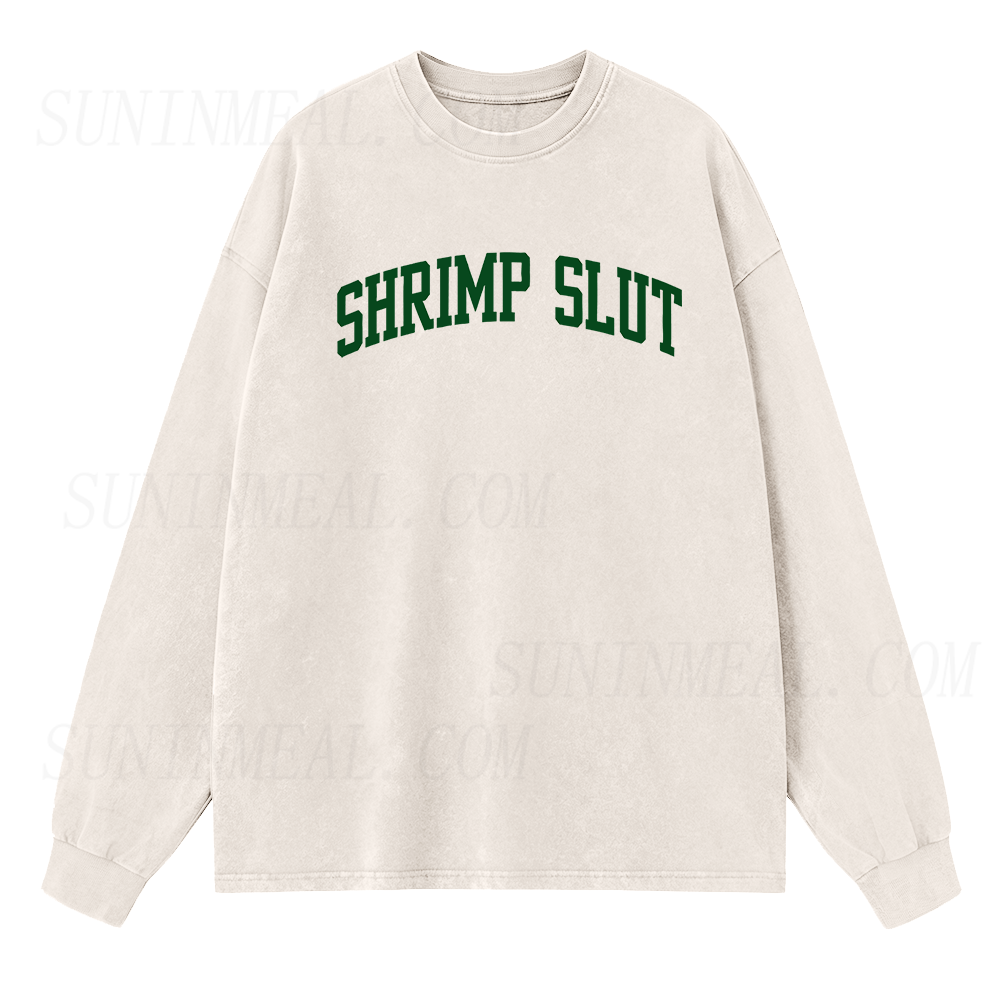 Shrimp Slut Long Sleeve Unisex Tee