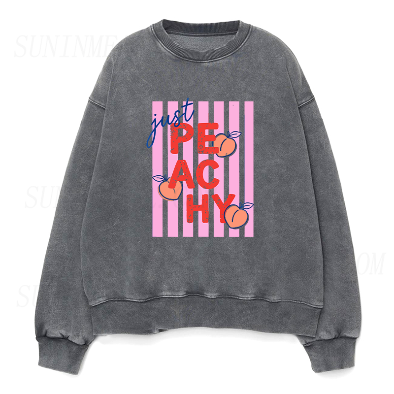 Just Peachy Unisex Crewneck Sweatshirt