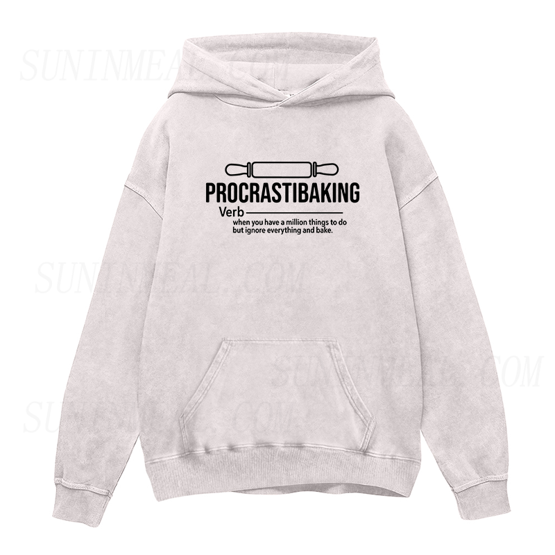 Procrastibaking  Unisex Hoodie