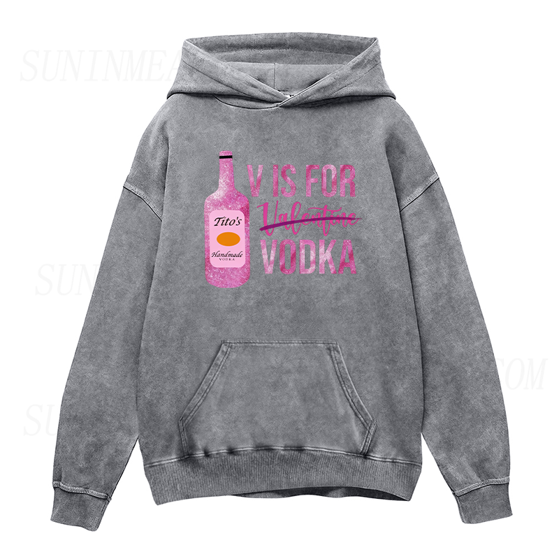 V Is For Vodka Unisex Hoodie
