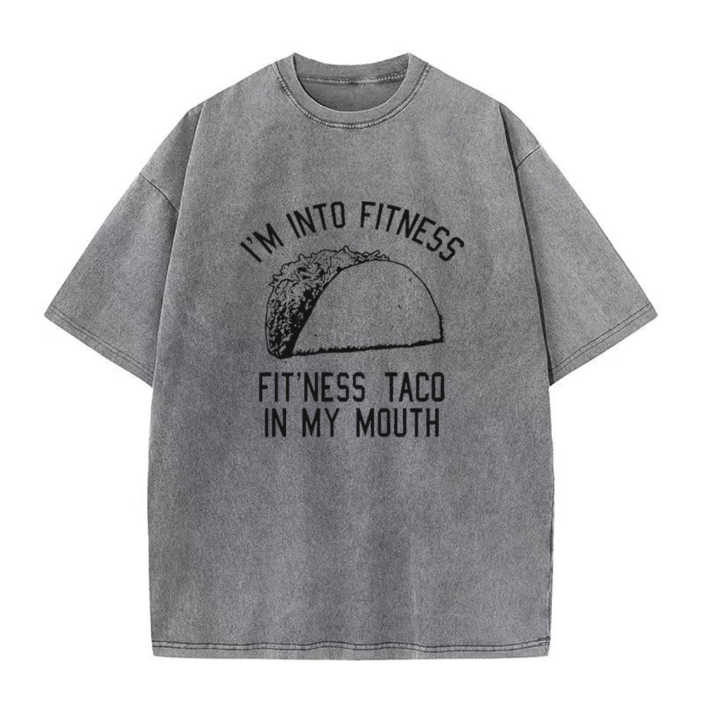 fit‘ness taco in my mouth Unisex Tee