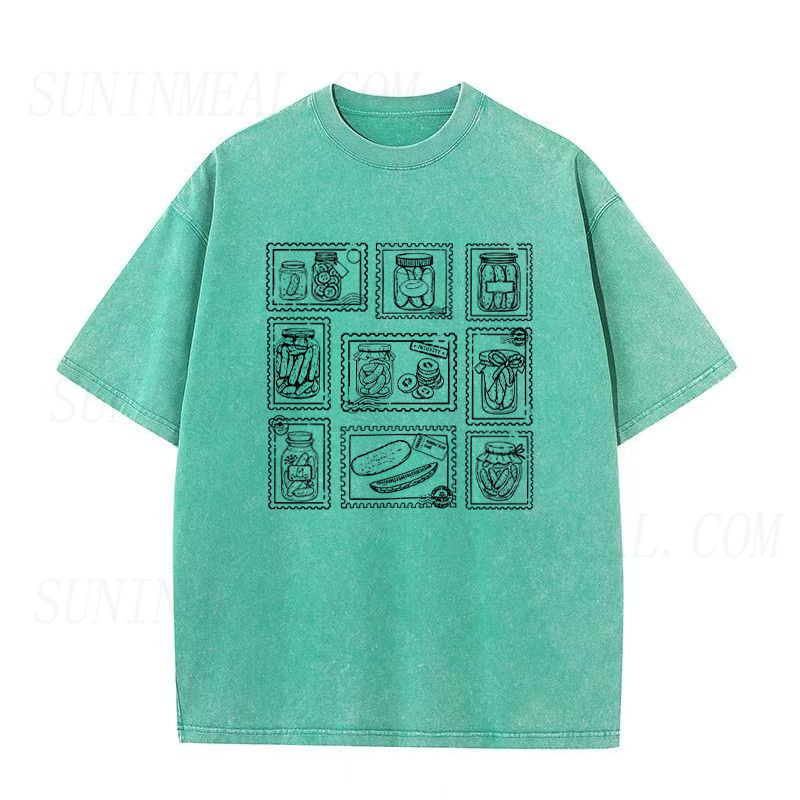 Vintage Pickle Stamp Unisex Tee