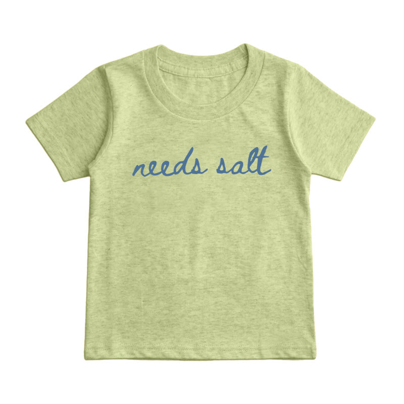 needs salt  Kids T-Shirt