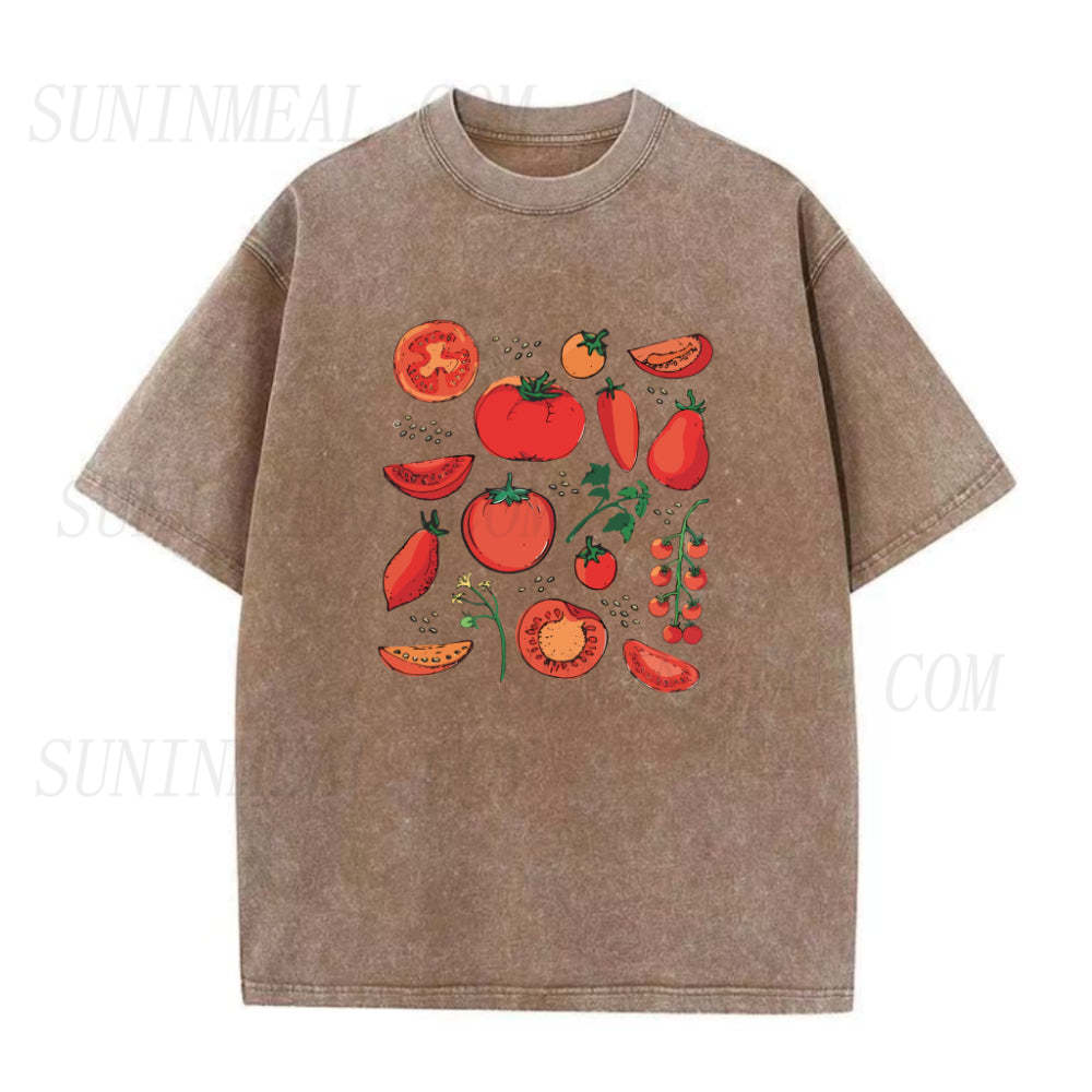 トマト ユニセックス Tシャツ