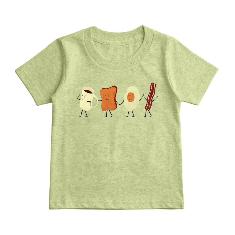 Let's All Go And Have Breakfast Kids T-Shirt