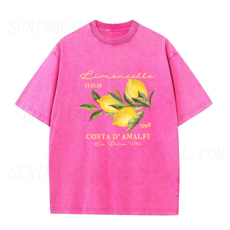 Retro Limoncello La Dolce Vita Unisex Tee