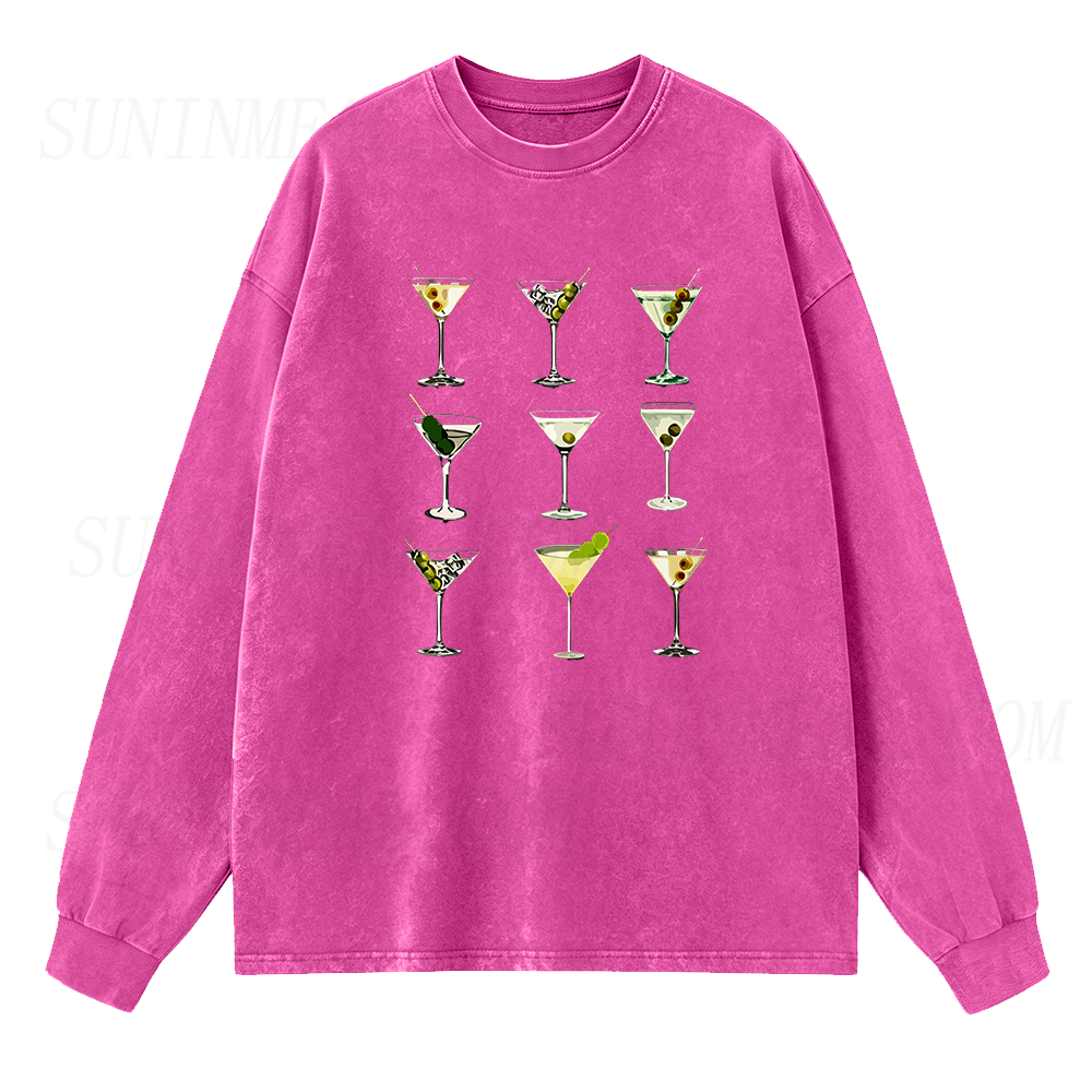 Dirty Martini Long Sleeve Unisex Tee