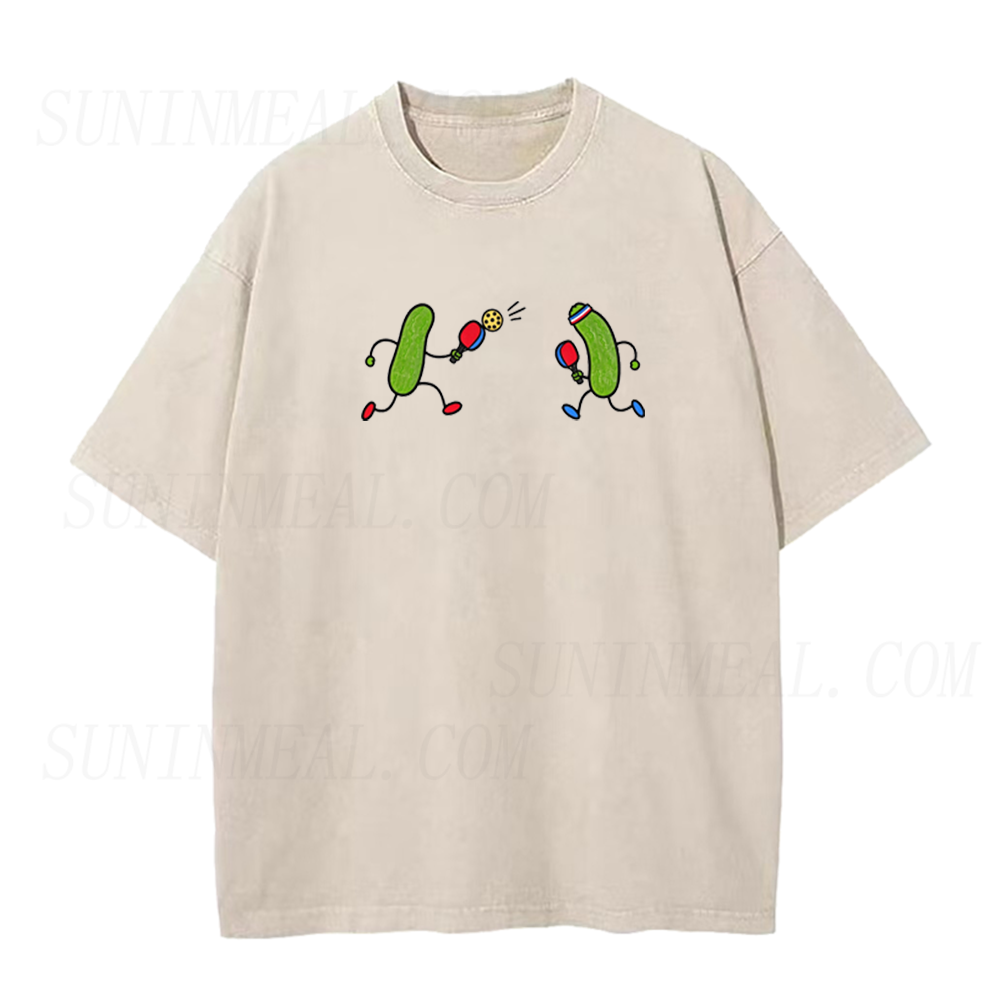 Retro Pickles Pickleball Unisex Tee