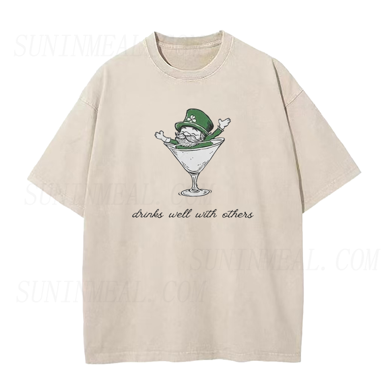 Drink well with Others St Patrick's Day Tee
