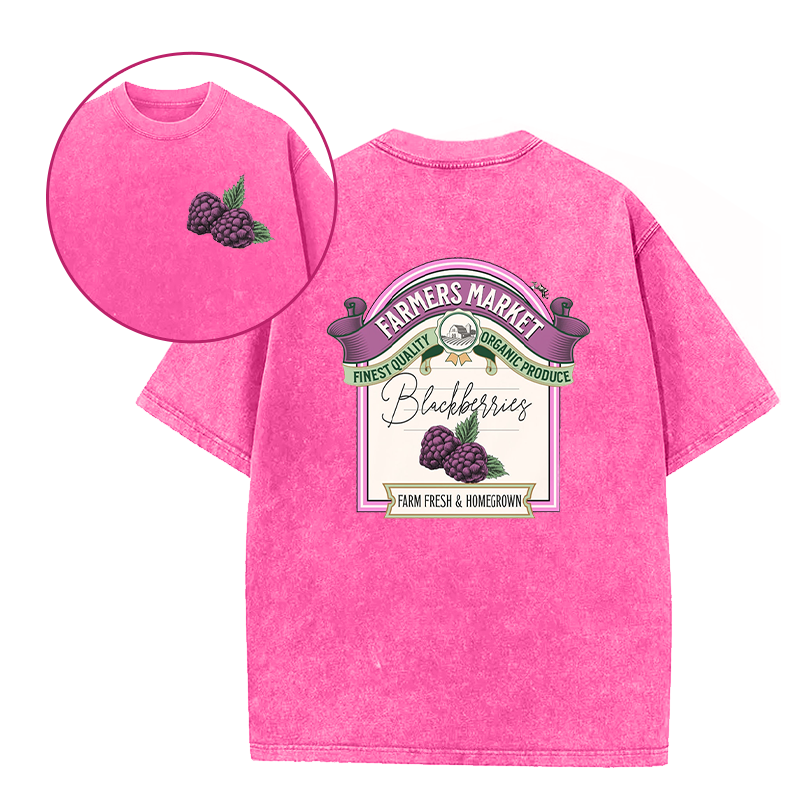 Farmers Market Fresh Blackberries Unisex Tee