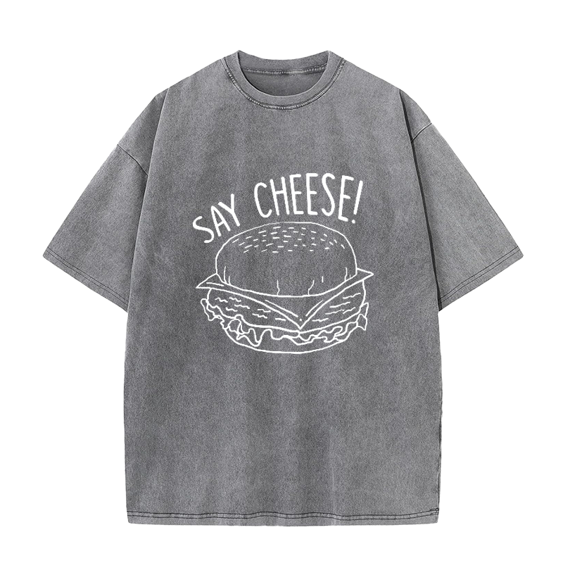 チーズユニセックスTシャツ