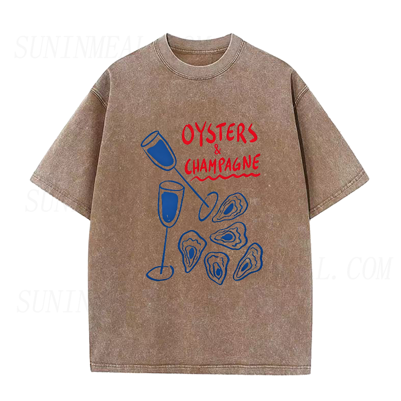 Oysters & Champagne Unisex Tee