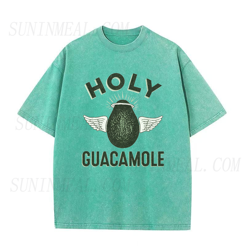 Holy Guacamole Avocado Angel Unisex Tee