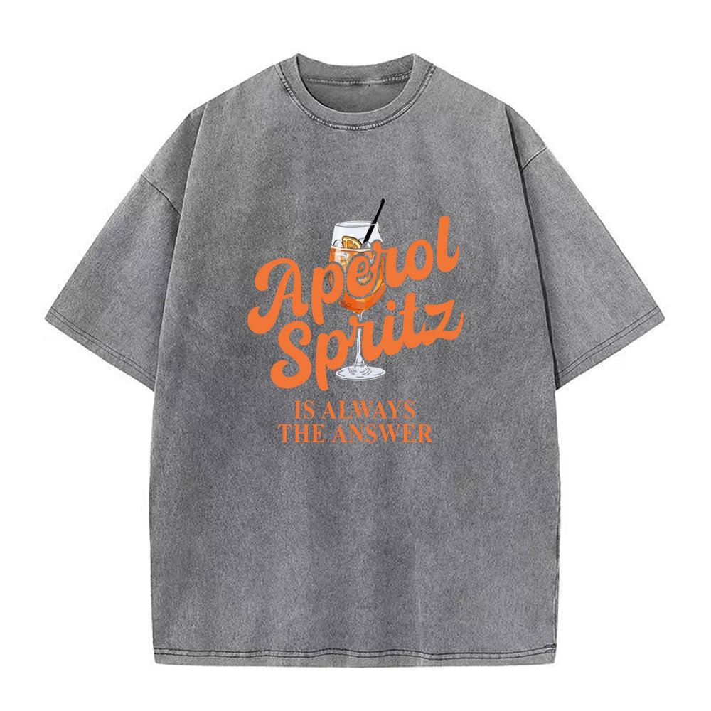 Aperol Spritz is always the answer Santa Unisex Tee