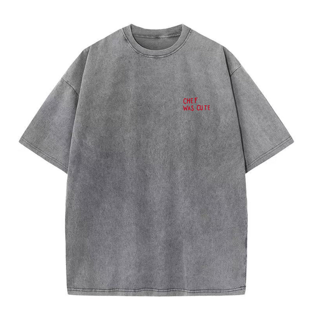 Chef was cute Unisex Tee