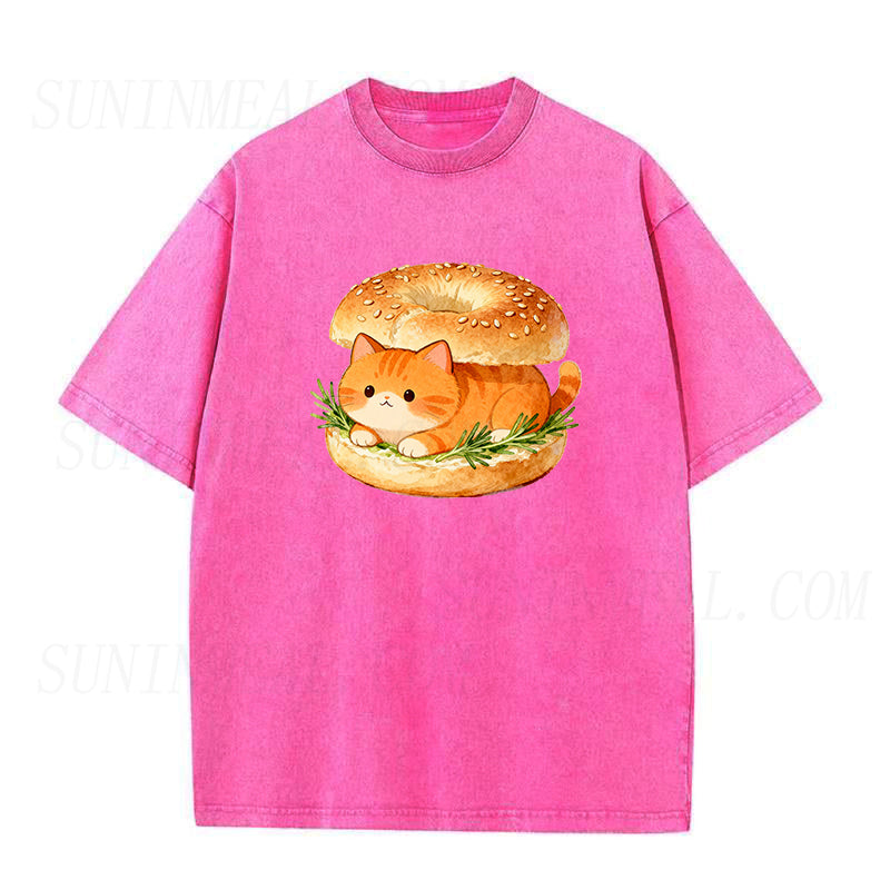 Breakfast Cat Unisex Tee