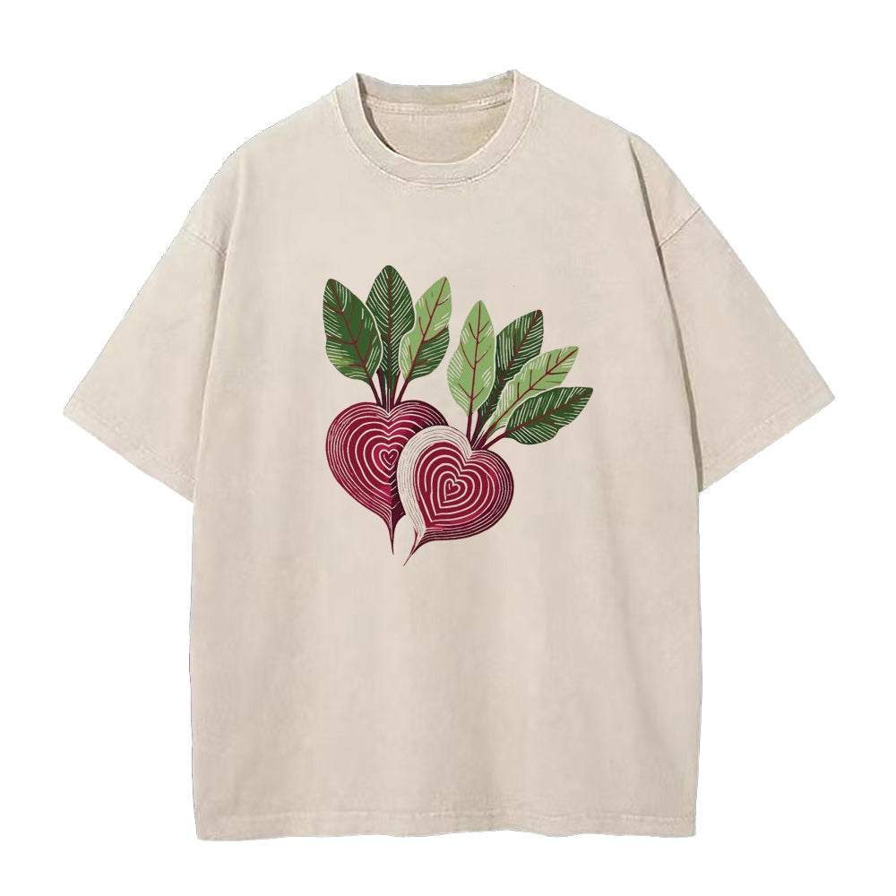 Beet heart Unisex Tee