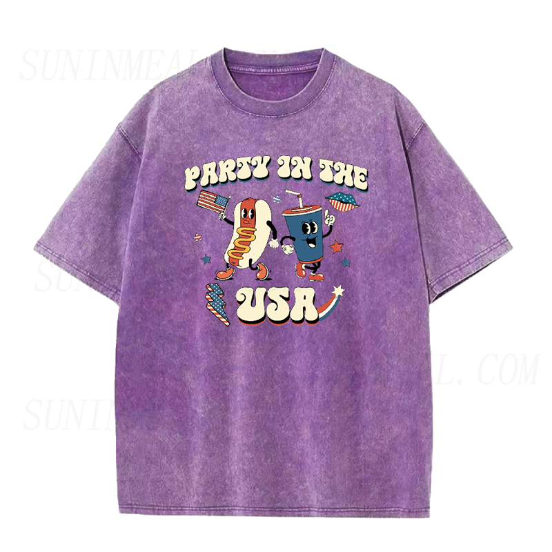4th Of July party time Unisex Tee