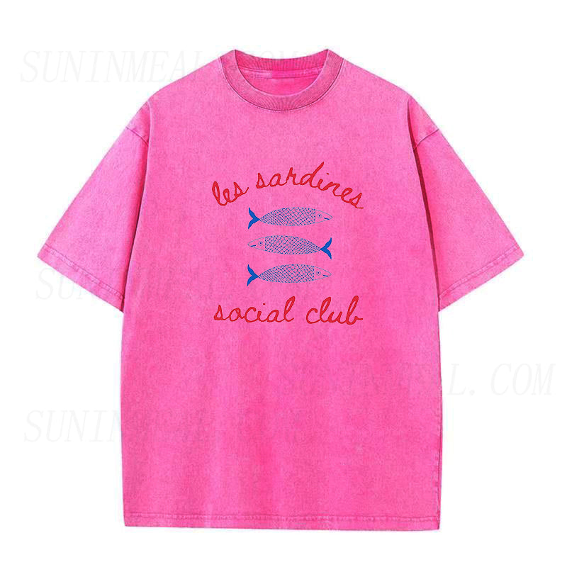Les Sardines Social Club Unisex Tee