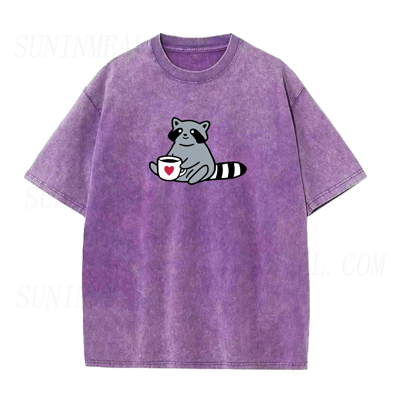 Raccoon Coffee Unisex Tee