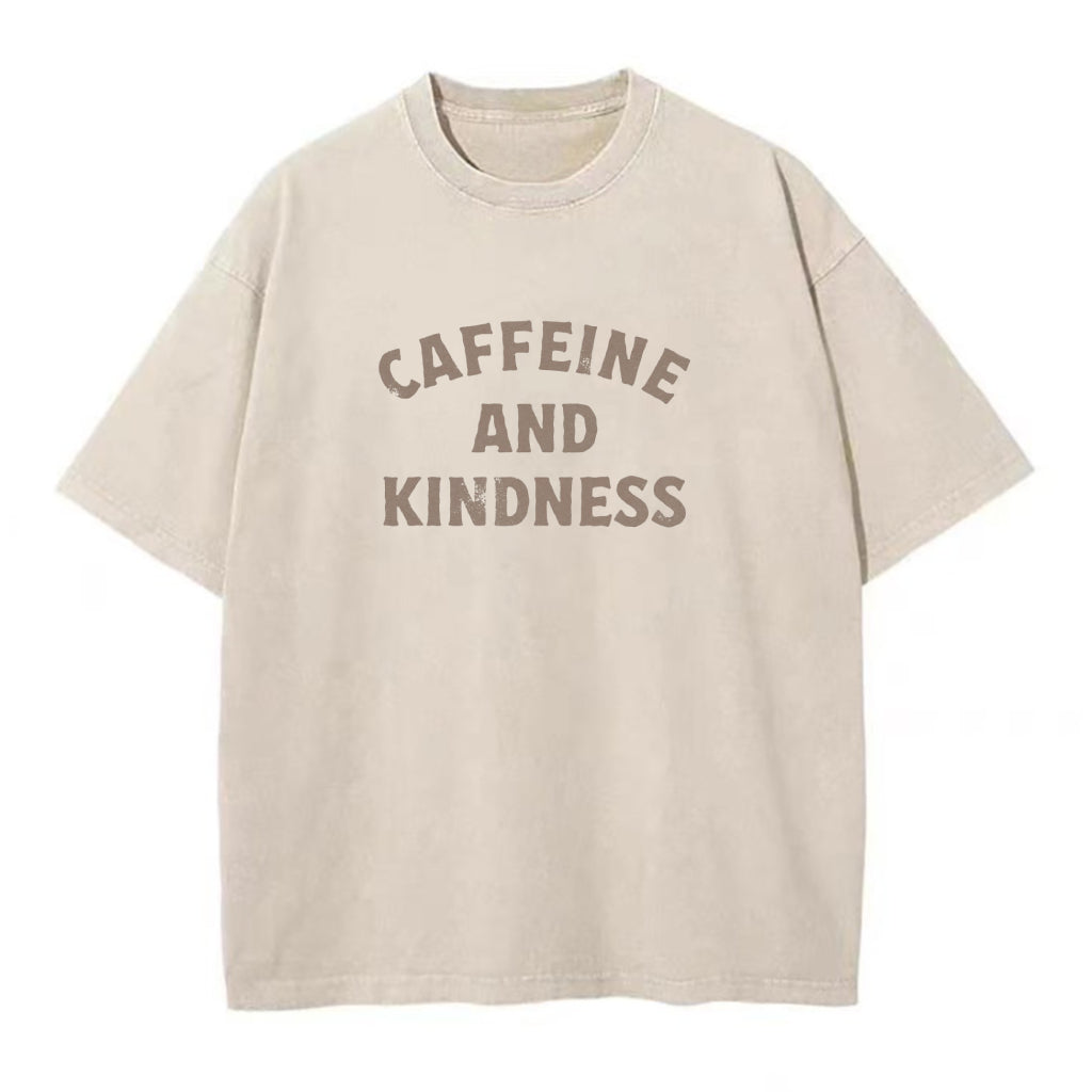 カフェイン＆カインドネス ユニセックスTシャツ