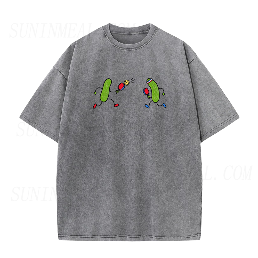 Retro Pickles Pickleball Unisex Tee