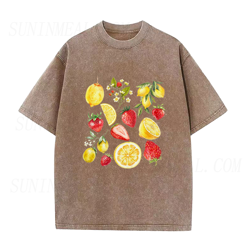 Lemon Strawberry Unisex Tee