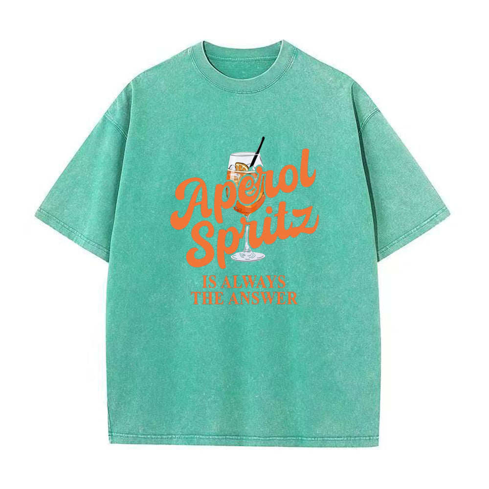 Aperol Spritz is always the answer Santa Unisex Tee