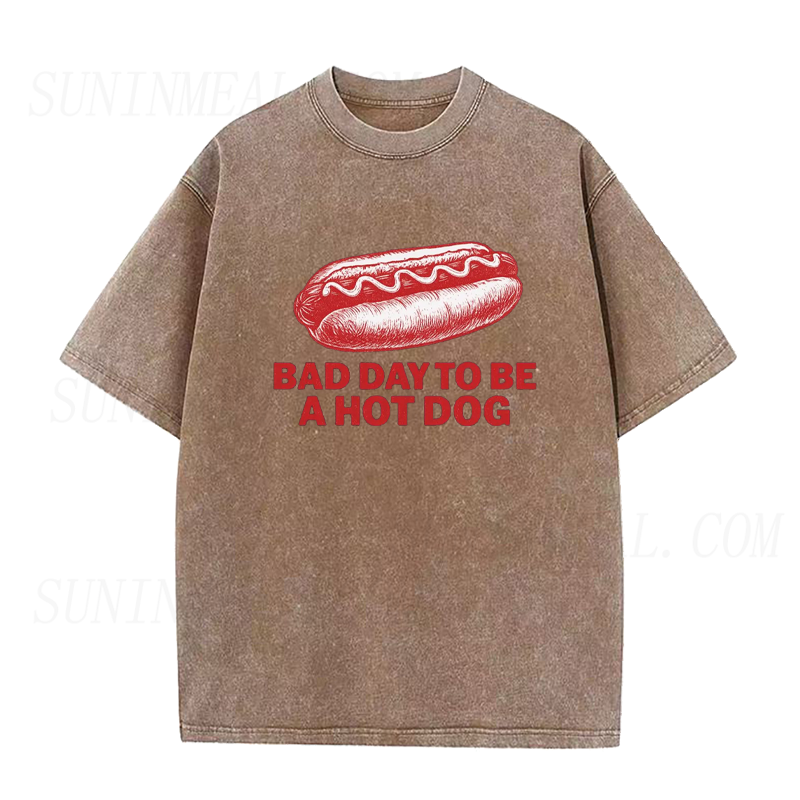 It's A Bad Day To Be A Hotdog Unisex Tee