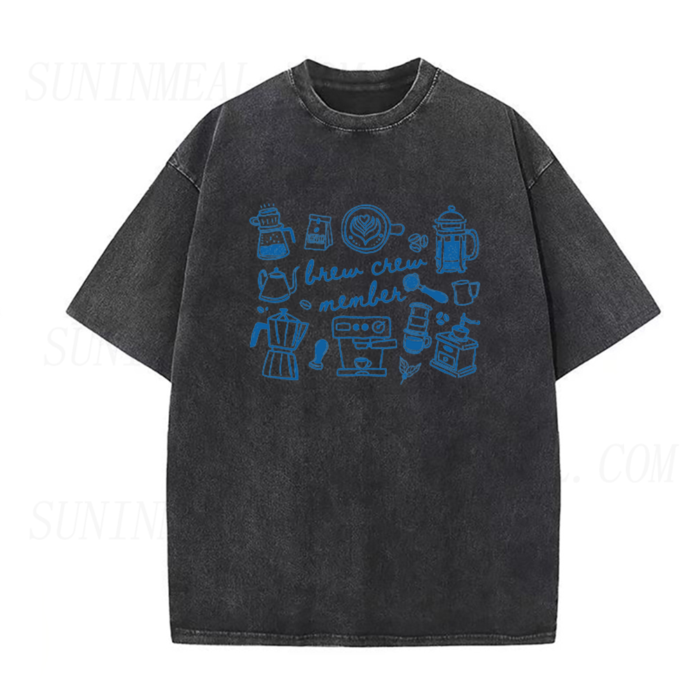 Brew Crew Member Coffee Tools Unisex Tee