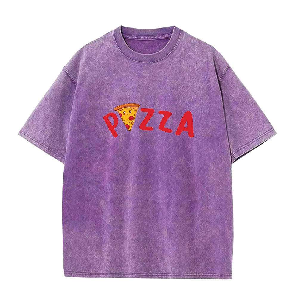 ピザ ユニセックス Tシャツ
