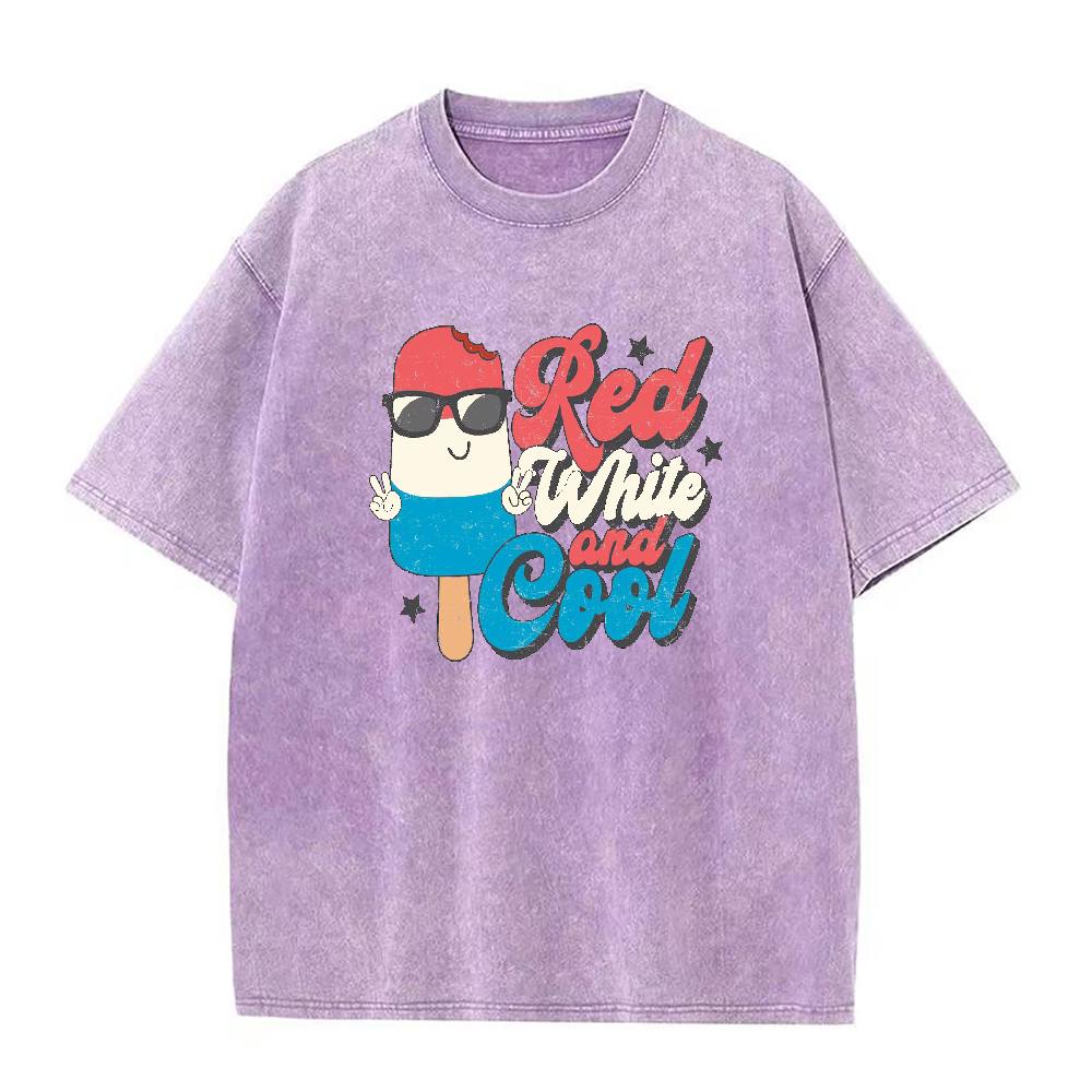 Red White And Cool Unisex Tee