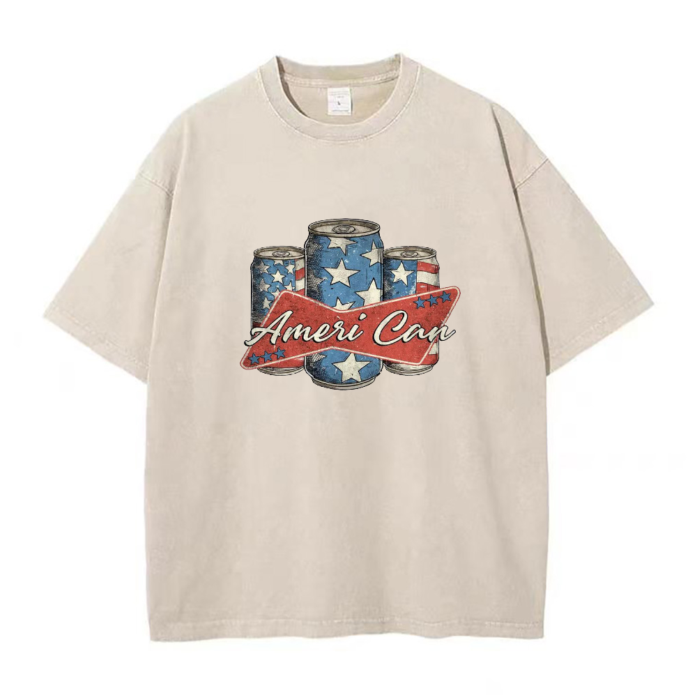 Ameri Can Down Unisex Tee