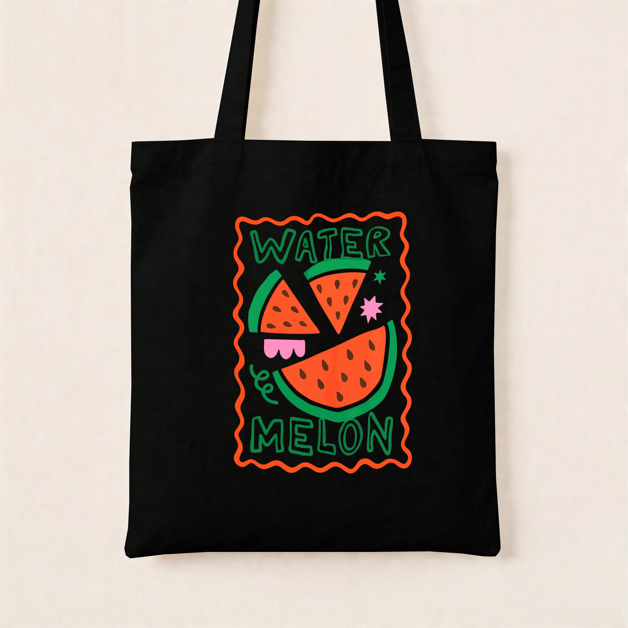 Summer Fruit Watermelon Canvas Tote Bag