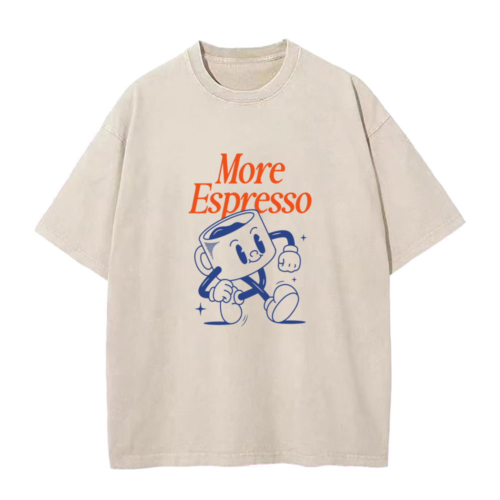 モア・エスプレッソ・レス・デプレッソ ユニセックスTシャツ