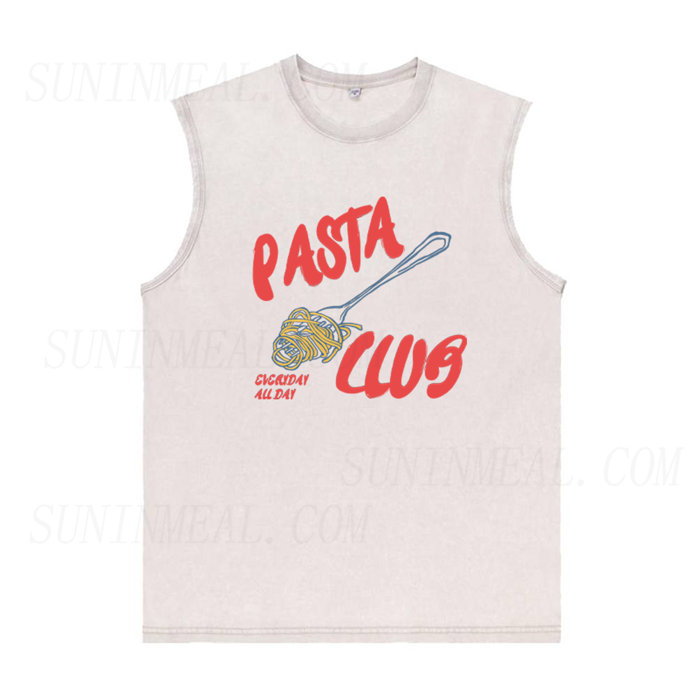 Pasta Club Unisex Tank Top