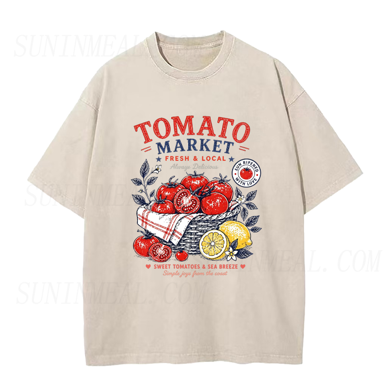 Tomato Market Unisex Tee