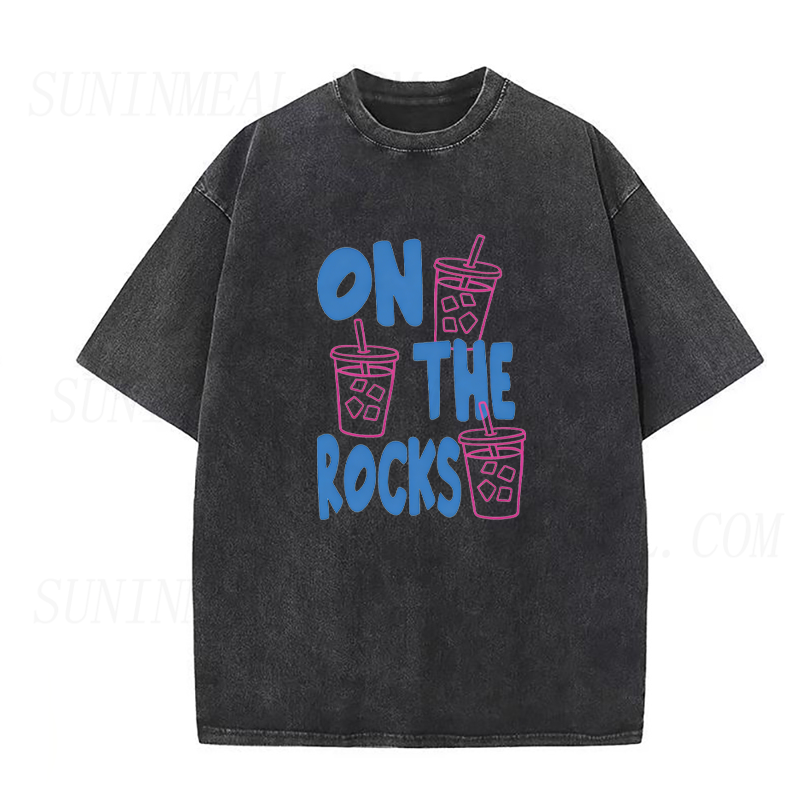 On The Rocks Iced Coffee Unisex Tee