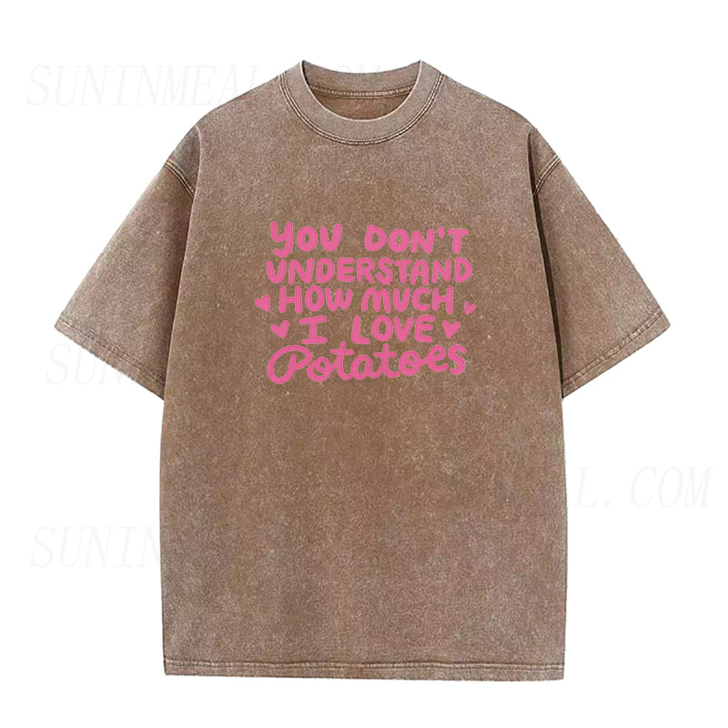 I love potatoes Unisex Tee
