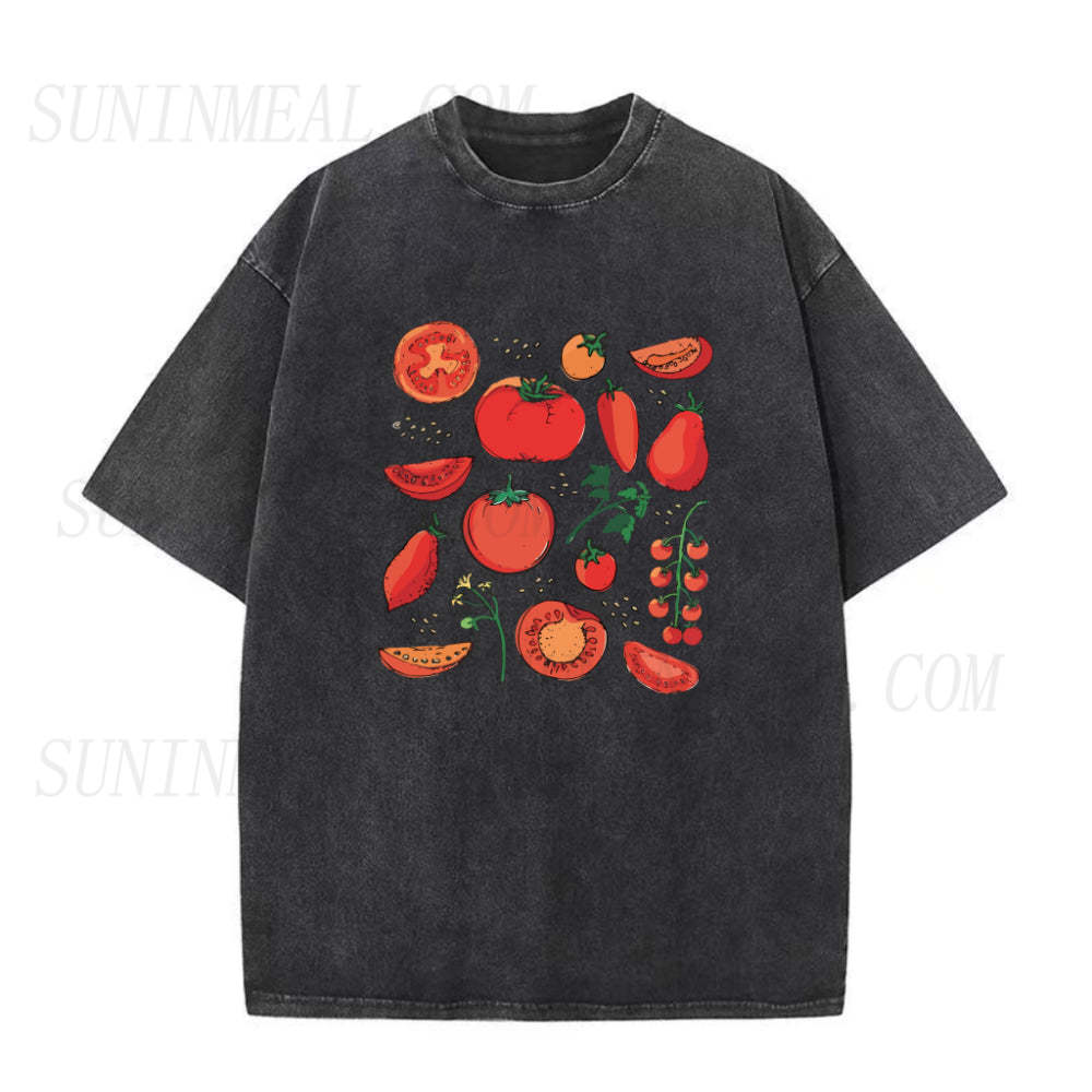 トマト ユニセックス Tシャツ