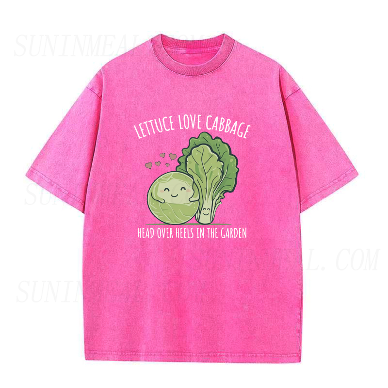 Lettuce Love Cabbage Gardening Tee