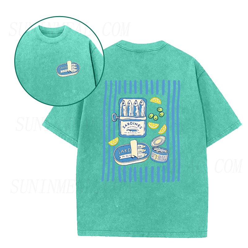 Sardine Tin Day Unisex Tee