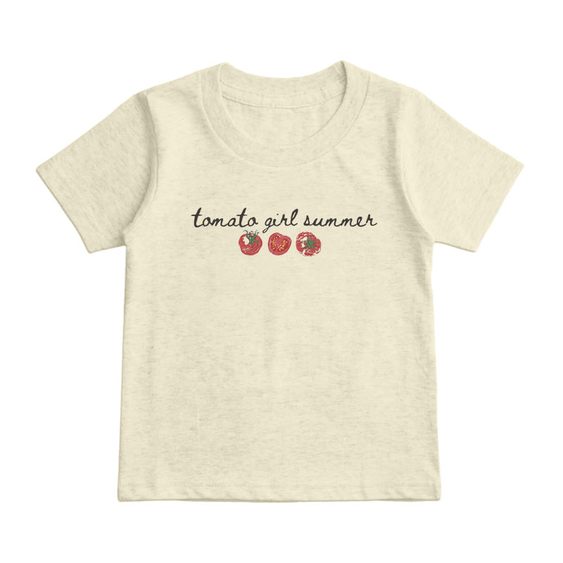 Tomato Girl Summer Kids T-Shirt