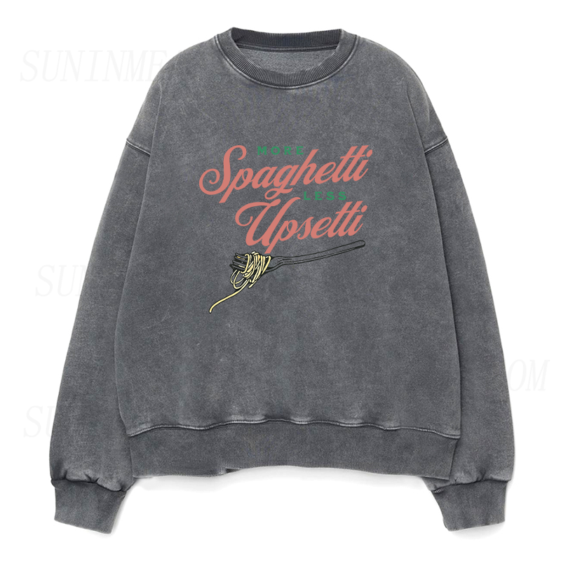 Spaghetti Unisex Crewneck Sweatshirt
