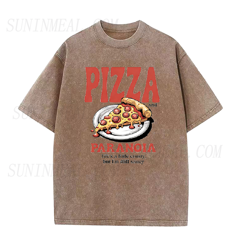Pizza Paranoia Unisex Tee