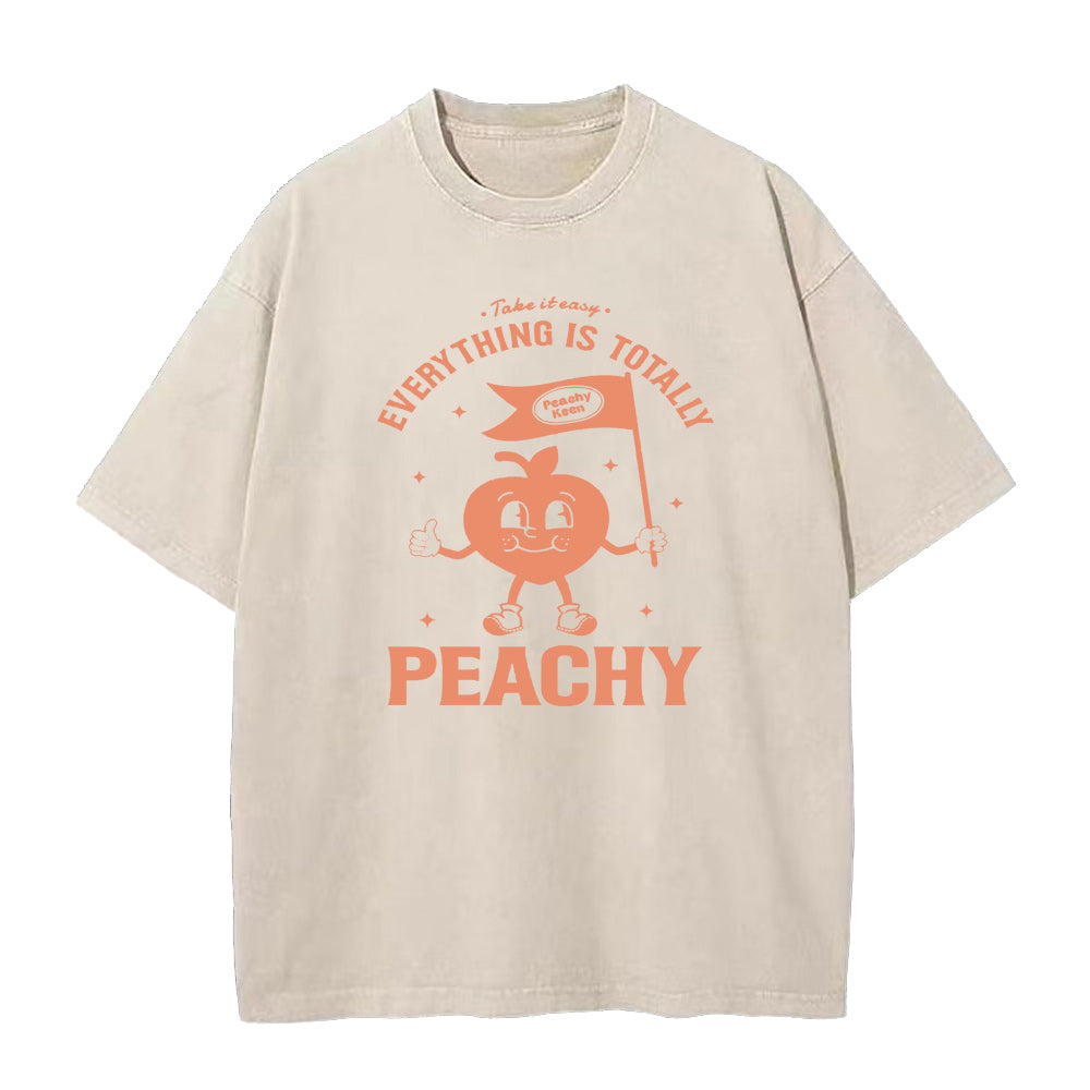 Everything Is Peachy Unisex Tee